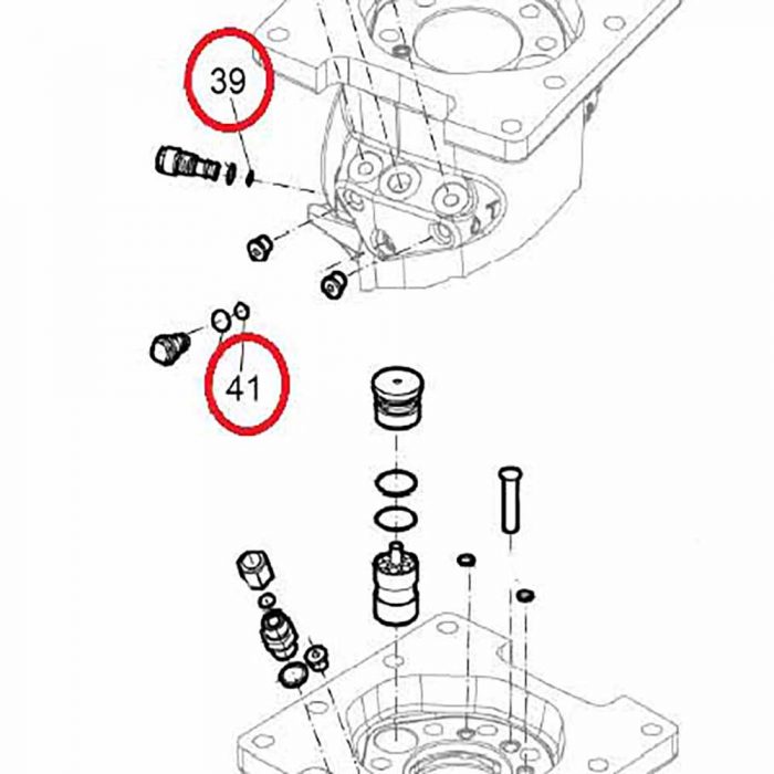 O'Ring - (contained in SB152 seal kit)