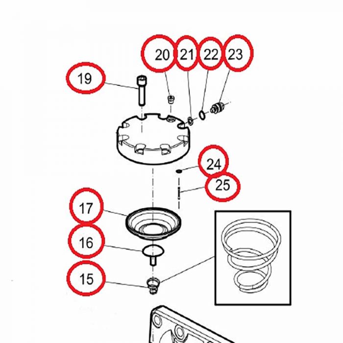 SB152 Accumulator kit