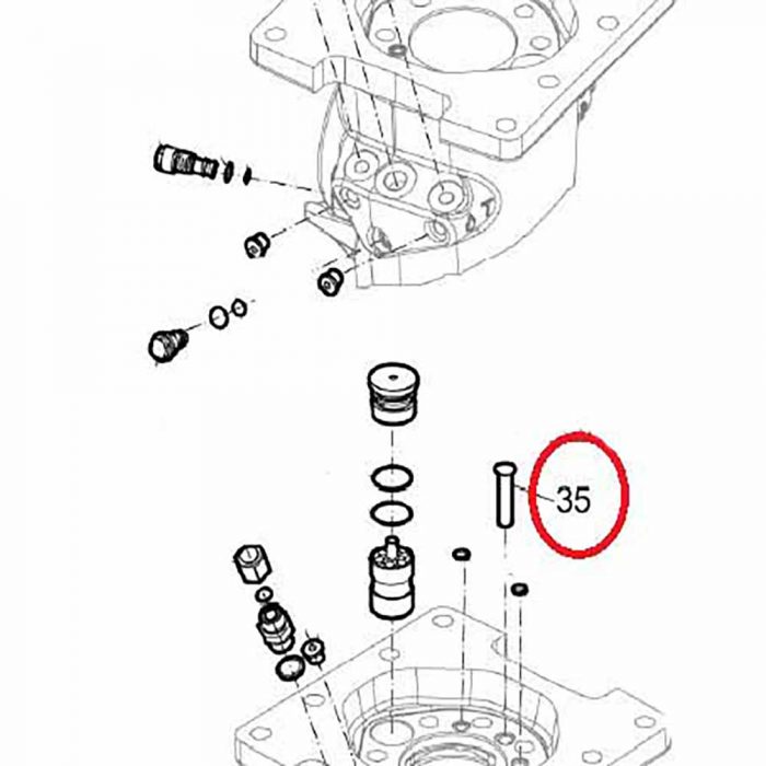 Plug - (contained in SB152 seal kit)