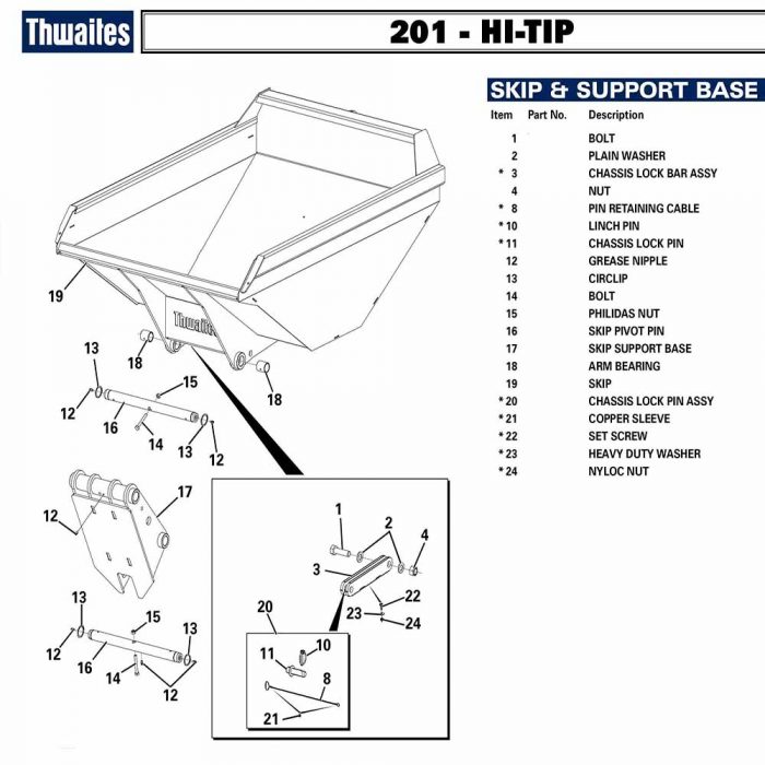 Mach 201 parts book for download