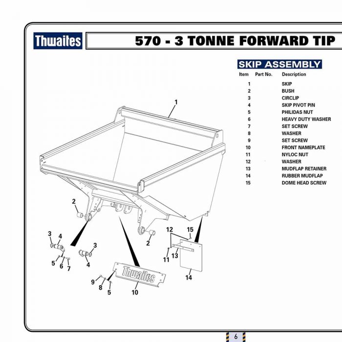 Mach 570 Foward tip parts book for download