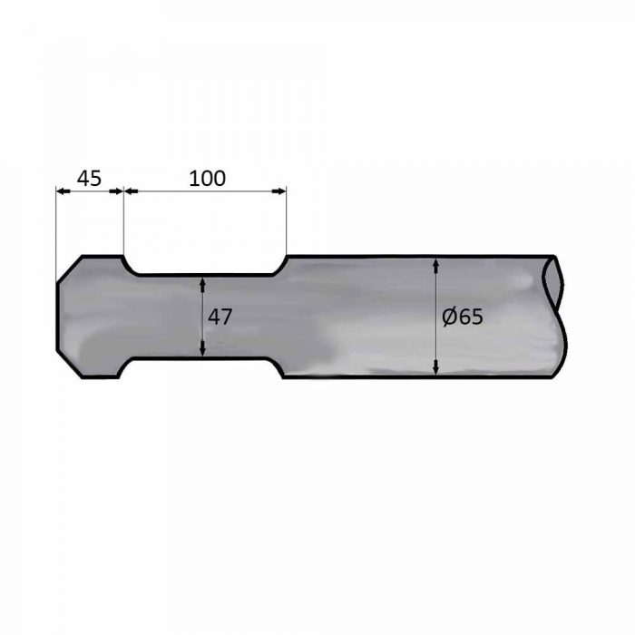 SB202 Chisel (Ø65 x 600mm long)