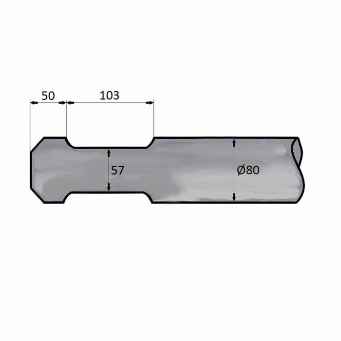 SB302 Point (Ø80 x 760mm long)