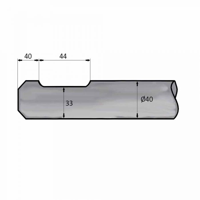 SB52 Chisel (Ø40 x 420mm long)