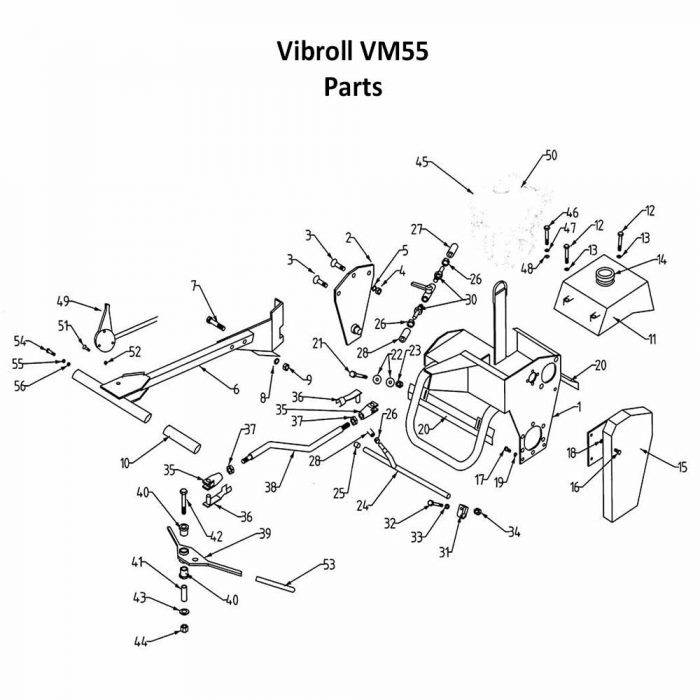 Vibroll 55 parts book for download