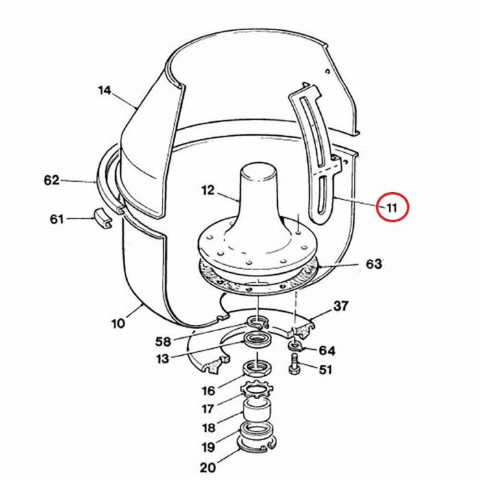 Winget mixer 100T drum paddle (Yanmar engine)