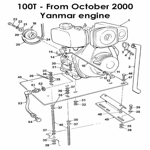Winget 100T mixer Yanmar Engine (From Oct '00)