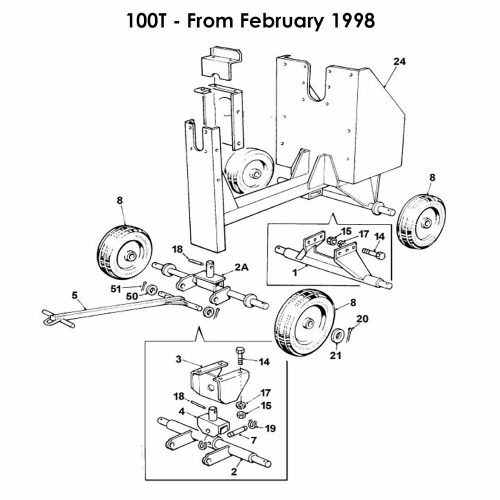 Winget 100T Four Wheel Mainframe (From Feb '88)