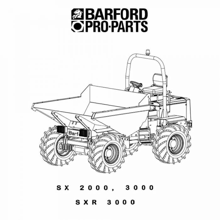 Barford 2006 onwards SX2-SX3 & SXR3000 parts book for download
