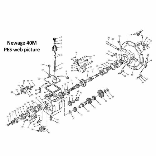 Newage 40M Gearbox Parts