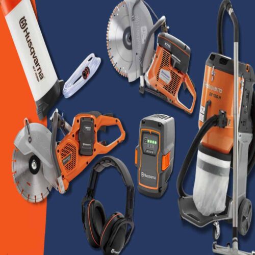 Husqvarna construction equipment