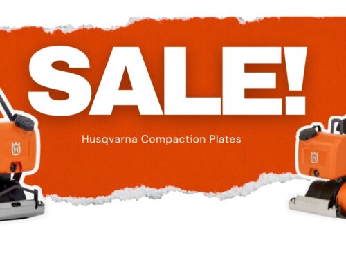 Unbeatable Groundwork Power: Husqvarna Compaction Plates Now On Sale!!