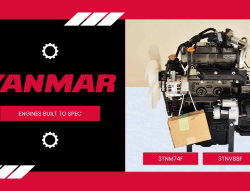 Yanmar 3TNM74F and Yanmar 3TNV88F engines.