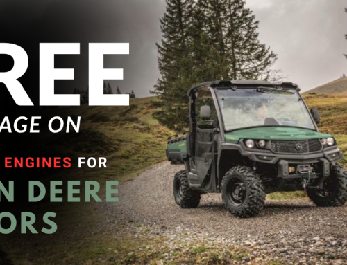 Free Carriage On Yanmar Engines To Suit John Deere Gators