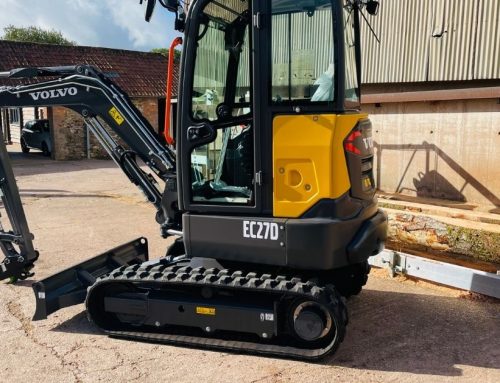 Another Volvo EC27D Excavator Supplied to Wild Wood Trees and Timber!