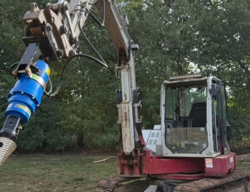 Ben Nock Fencing Invests in New Auger Torque Log Splitter from PES Plant Sales
