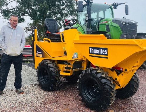 New Thwaites 1-Ton Dumper for Chris Honey